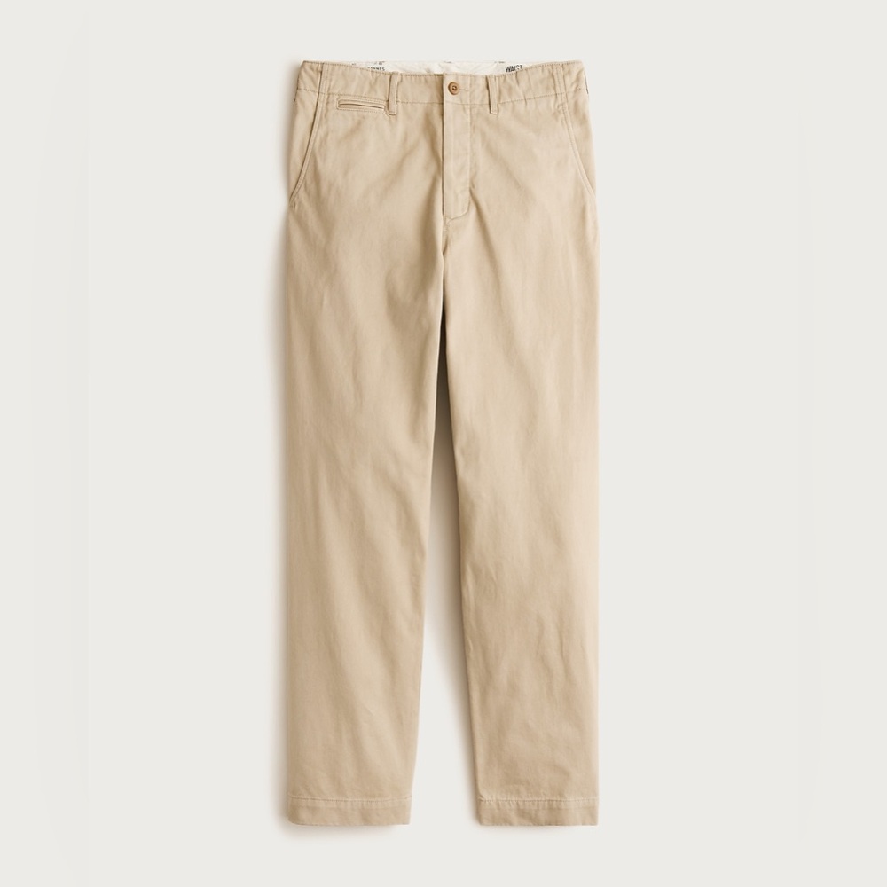 NWT J.Crew x Wallace & Barnes Selvedge Officer Chino Pant - Picture 5 of 12